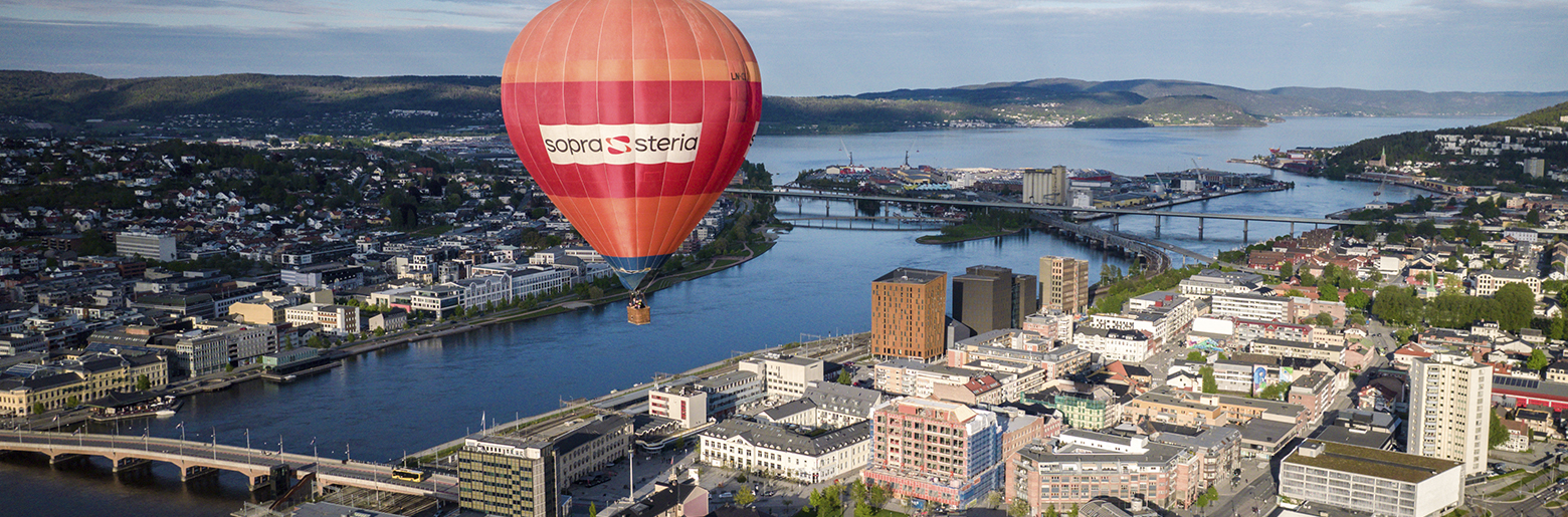 Ballongen over Drammen