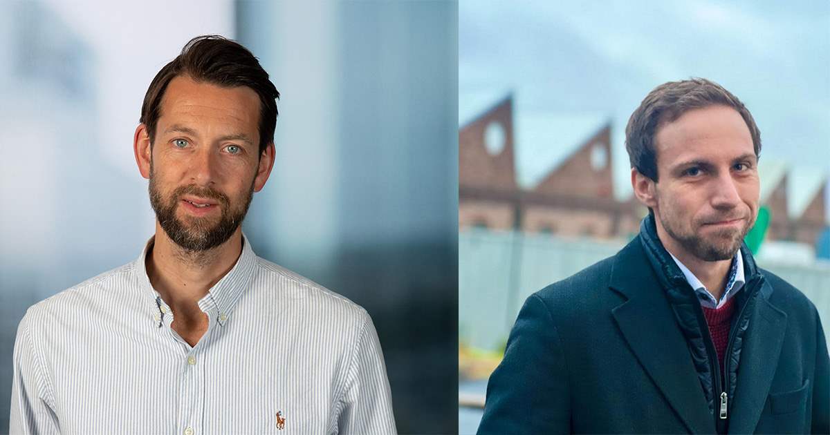 Øyvind Aronsen og Magnar Wium i Sopra Steria